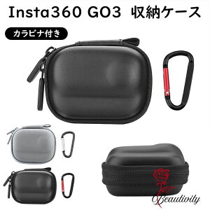 Insta360 GO3 �Ή� ���[�P�[�X �J�o�[ �J���r�i�t�� �ϏՌ� �����h�~ �~�j ���[�P�[�X �ی� �P�[�X �����J���f�U�C�� �[�d�⎩�B��_�̎��t�����ȒP �ϋv�� �ϗ����� �ϏՌ��� ���s�p�ی�L