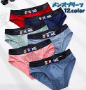 送料無料 ブリーフ パンツ 大きいサイズ メンズ インナー 紳士用 男性下着 ショーツ ミドルウェスト 前閉じ スタンダ…