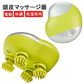 ＼スーパーSALE51%OFF／ヘッドマッサージャー 頭皮マッサージ器 電動 ヘッドマッサージ 頭皮ケア ヘッドスパ 頭皮ブラシ 快適 頭痛改善 抜け毛防止 発毛促進 血行促進 首 肩 防水 血行促進 頭皮ケア 3D指圧揉捏 2年保証付き