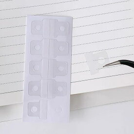 【Beatopia】100枚 シール帳の穴シール ファイリングステッカー バインダータブファイリングシール シール帳 台紙 透明 クリア フックシール シールバインダー リフィル インデックス 3穴 4穴 5穴 6穴 リフィル作成 トレカ シール整理 推し活 家計管理便利 実用性 高耐久