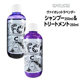 FCカラーキープ　 ヴァイオレットラベンダー シャンプー250ml＆トリートメント250ml　フェムトクラスター