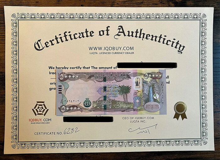 新品/新券】50,000イラクディナール紙幣×1枚（50,000iraq dinar） 鑑定 