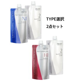 楽天市場 資生堂プロフェッショナル クリスタライジングストレートアルファ 業務用縮毛矯正剤 1剤 2剤セットの通販