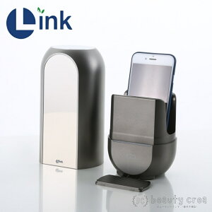 LINK UV+オゾン スマホ除菌器 除菌 スマホ iPhone android USB 充電式 シンプル 収納 オゾン ウイルス ウイルスカット マスク除菌 簡単 スマホスタンド UV 母の日 プレゼント ギフト