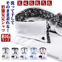 ワイシャツ メンズ 形態安定 大きいサイズ 長袖 3L 4L 5L 6L 7L 8L カッターシャツ ビジネスシャツ ニットシャツ ストレッチ ノーアイロン ボタンダウン 二枚襟 ドゥエボットーニ 白シャツ 無地 おしゃれ 通勤 Yシャツ 洗濯 簡単 花柄 チェック柄 オフィス 制服/ysh-1401