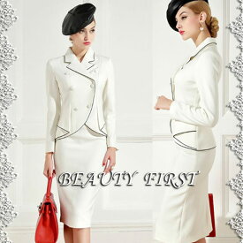 楽天市場 白 ホワイト スーツ セットアップ レディースファッション の通販