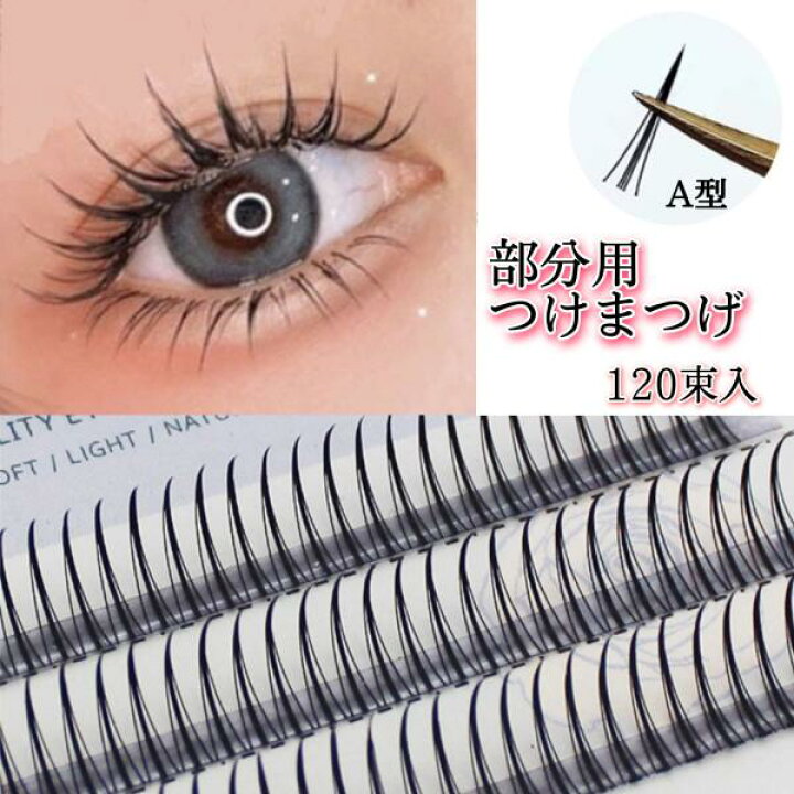 楽天市場】120束入り セルフマツエク A型 太さ0.07 8mm 9mm 10mm 11mm 