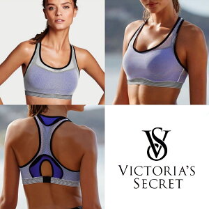 【送料無料】《VICTORIA`S SECRET スポーツウェア スポーツブラ レディース》スポブラ ヨガ フィットネス ヴィクトリアシークレット ウェア パープル レディースウエア ジム インポー