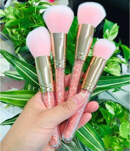 メイクブラシ、メイクブラシセット、化粧ブラシセット 大好評,高品質,4本セット,かわいい,ピンク STZ-0409