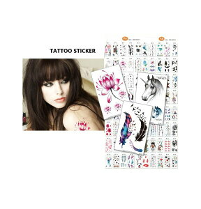 o ^gD[V[  w L  X^[ o[R[h  KN [Y  o^tC n[g S ANZT[ WG[ H n[g ^ XebJ[ tbV^gD[ Tatoo 105×60mm