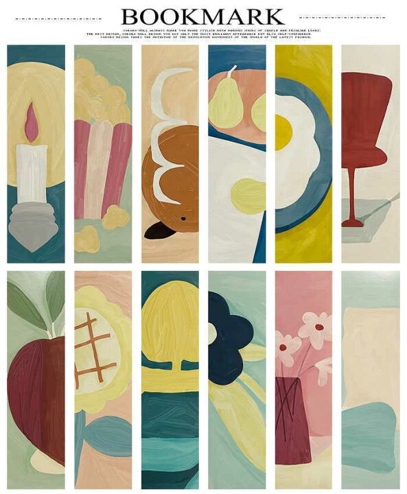 楽天市場 しおり 栞 30枚セット 生活 イラスト 花 果物 美術 写真 風景 ブックマーク カラフル 紙製 おしゃれ 全てのイラストが全て異なる しおりセット メッセージカード メモカード 3037 Beauty Park 346