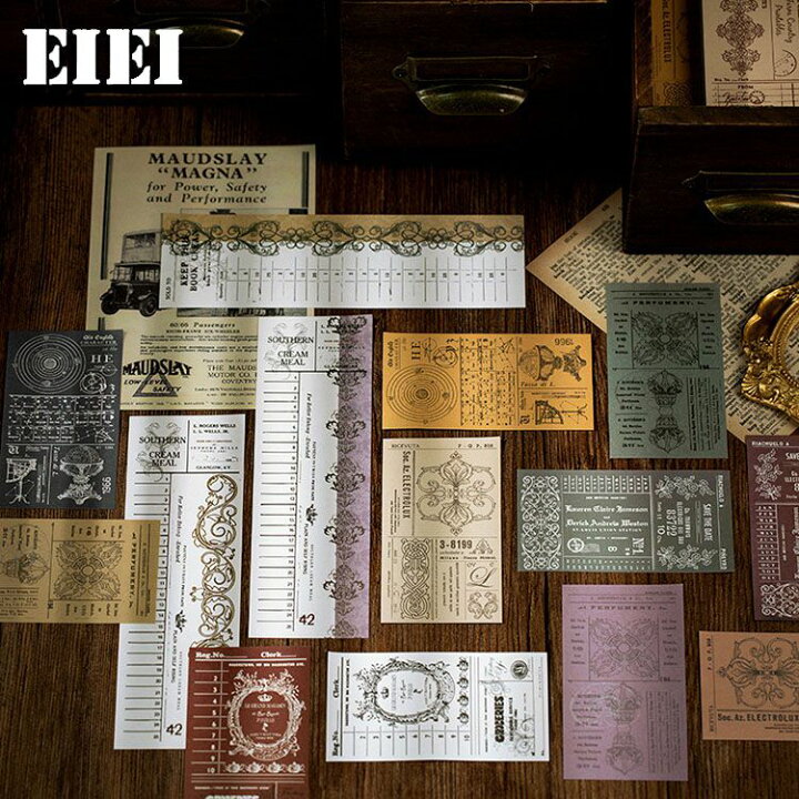 楽天市場 即日出荷 海外 レトロ デザイン ペーパー アンティーク 素材紙 50枚 全8種類 手帳デコ コラージュ素材 ジャンクジャーナル ヴィンテージ 素材紙 素材ペーパー 背景紙 チケット 切符 英語 薄手 薄い デコレーション 英語 英文字 メモ ミニブック 便箋 メモ 楽天市場 即日出荷 海外 レトロ デザイン ペーパー アンティーク 素材紙 50枚 全8種類 手帳デコ コラージュ素材 ジャンクジャーナル ヴィンテージ 素材紙 素材ペーパー 背景紙 チケット 切符 英語 薄手 薄い デコレーション 英語 英文字 メモ ミニブック 便箋 メモ