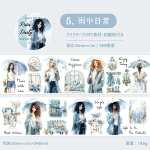 [ NAe[v 蒠 L50mm l  L ԑ  ̎q p R[q[ coffee   ` V[ e[v Ch^Cv Clear Tape R[Wf [Y ԕ o