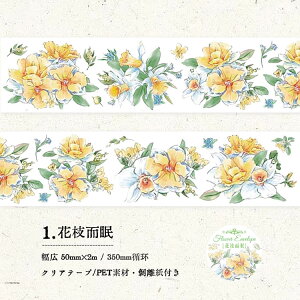 o NAe[v 蒠 50mm  ԕ p  PETf e[v Clear Tape R[W f V[ [Y KN O  }XLOe[v K[f fUC ͂ȕ t[ fR[