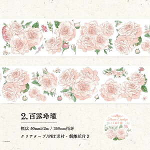 o NAe[v 蒠 50mm  ԕ p  PETf e[v Clear Tape R[W f V[ [Y KN O  }XLOe[v K[f fUC ͂ȕ t[ fR[