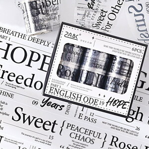 o Zbg Ⴂ6[/ PETpe[v ϐ pV[   ̊ L50mm R[Wf  e NAe[v ubN   mN pV