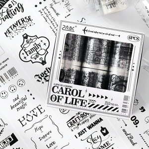 o Zbg Ⴂ6[/ L60mm PETpe[v ϐ pV[   ̊ R[Wf  e NAe[v ubN   mN pV