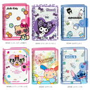[予約 3月下旬] キャラクター シールバインダー サンリオ キティ クロミ はぴだんぶい ウサハナ パワーパフガールズ …