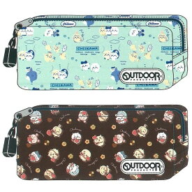 即日出荷 ちいかわ OUTDOOR ペンケース OUTDOOR PRODUCTS ペンケース アウトドアプロダクツ CHIIKAWA ちいかわ グッズ ハチワレ うさぎ モモンガ ラッコ先生 化粧ポーチ 小物 収納 ポーチ 筆箱 ふでばこ ペンポーチ 文房具 文具 筆記用具 筆記具 ブルー ブラウン
