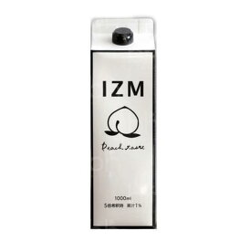 【送料無料】IZM（イズム）PEACH TASTE (ピーチテイスト)1000ml 酵素ドリンク 酵素　腸内環境　美肌　健康　生活サポート　ゼロカロリー　自宅エステ　おうちエステ　IZM ZERO