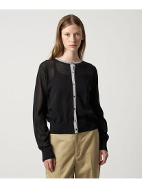 【SALE／50%OFF】＜Steven Alan＞リンガー カーディガン Steven Alan ビューティー＆ユース　ユナイテッドアローズ トップス カーディガン ネイビー ブラック グレー【RBA_E】【送料無料】[Rakuten Fashion]