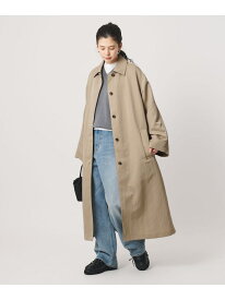 ナイロン ステンカラーコート BEAUTY&YOUTH UNITED ARROWS ビューティー＆ユース　ユナイテッドアローズ ジャケット・アウター ステンカラーコート ベージュ グレー【送料無料】[Rakuten Fashion]