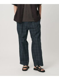 バギー チェック イージー パンツ NO.11 BEAUTY&YOUTH UNITED ARROWS ビューティー＆ユース　ユナイテッドアローズ パンツ その他のパンツ ネイビー グレー【送料無料】[Rakuten Fashion]