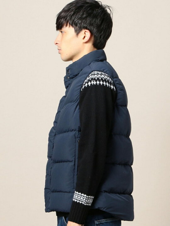 楽天市場】【SALE／55%OFF】BY ナイロン ウォッシュド ダウンベスト 