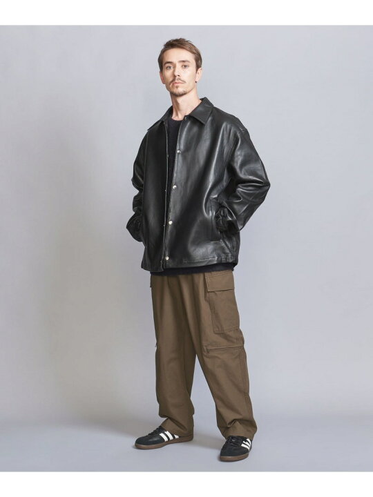 楽天市場】レザー コーチ ジャケット BEAUTY&YOUTH UNITED ARROWS 