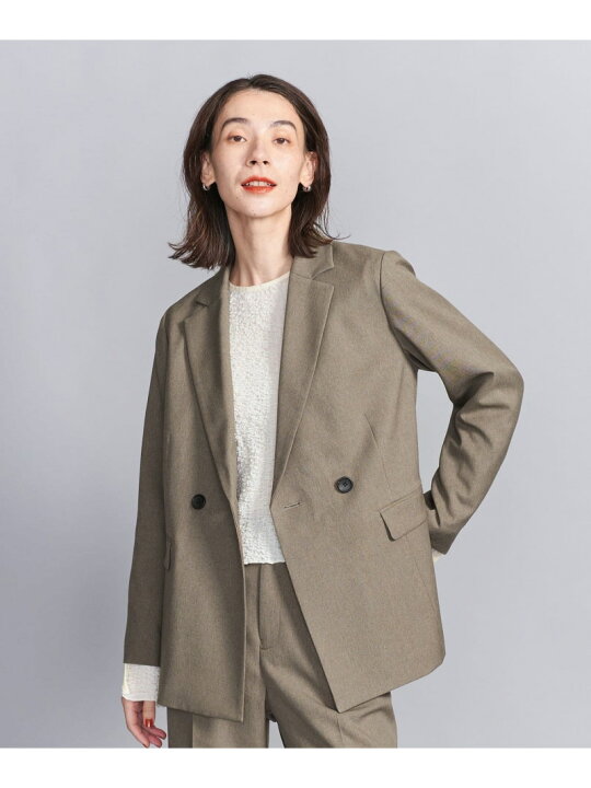 楽天市場】【SALE／15%OFF】ウールライク ダブルジャケット 