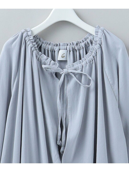 楽天市場】＜6(ROKU)＞COTTON GAUZE VOLUME SHIRT/シャツ 6(ROKU 