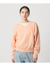 【SALE／30%OFF】ソフトコットン Vネック スムース ニットプルオーバー ウォッシャブル BEAUTY&YOUTH UNITED ARROWS ビューティー＆ユース　ユナイテッドアローズ トップス ニット オレンジ グレー ベージュ ホワイト【RBA_E】【送料無料】[Rakuten Fashion]