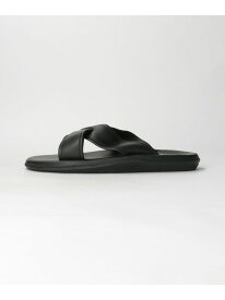 ＜ISLAND SLIPPER＞ CROSS THONG SANDAL LTR/サンダル BEAUTY&YOUTH UNITED ARROWS ビューティー＆ユース　ユナイテッドアローズ シューズ・靴 サンダル ブラック【送料無料】[Rakuten Fashion]