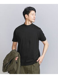 【WEB限定 WARDROBE SMART】クリア ガスコットン モックネック カットソー【抗菌・防臭】 BEAUTY&YOUTH UNITED ARROWS ビューティー＆ユース　ユナイテッドアローズ トップス カットソー・Tシャツ ブラック ホワイト グレー【送料無料】[Rakuten Fashion]