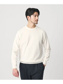 【WEB限定 WARDROBE SMART】KOUKIN ハイゲージ ニット クルーネック【抗菌・防臭】 BEAUTY&YOUTH UNITED ARROWS ビューティー＆ユース　ユナイテッドアローズ トップス ニット ネイビー ホワイト ブラック【送料無料】[Rakuten Fashion]