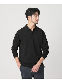 【WEB限定 WARDROBE SMART】KOUKIN ハイゲージ ニット ポロシャツ【抗菌・防臭】 BEAUTY&YOUTH UNITED ARROWS ビューティー＆ユース　ユナイテッドアローズ トップス ニット ブラック ネイビー ホワイト【送料無料】[Rakuten Fashion]