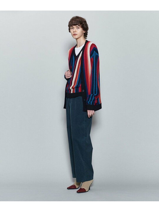 楽天市場】＜6(ROKU)＞ALPACA STRIPE CARDIGAN/カーディガン 6(ROKU  