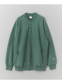 【SALE／30%OFF】【別注】 ＜Champion＞ ヘンリーネック スウェット BEAUTY&YOUTH UNITED ARROWS ビューティー＆ユース　ユナイテッドアローズ トップス スウェット・トレーナー ネイビー ブラック カーキ【RBA_E】【送料無料】[Rakuten Fashion]