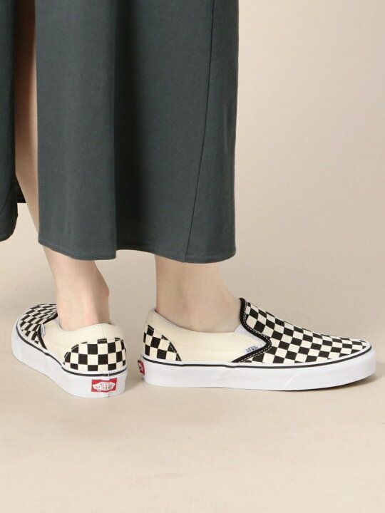 楽天市場】【SALE／30%OFF】＜VANS(バンズ)＞スリッポン チェック 