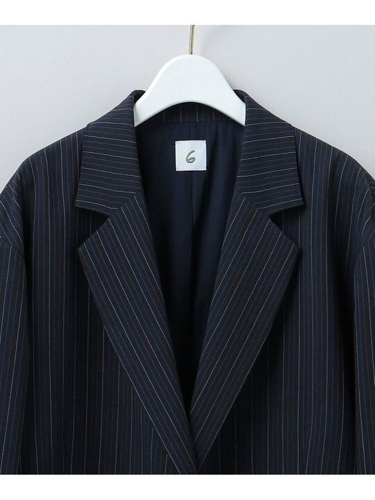 楽天市場】＜6(ROKU)＞MULTI STRIPE JACKET/ジャケット 6(ROKU 