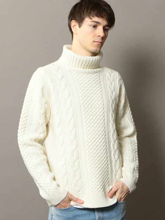 楽天市場】【SALE／50%OFF】BY フィッシャーマン タートルニット 
