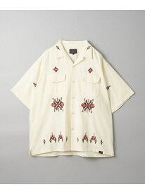 ＜PENDLETON * CGS. ＞ EMBROIDERY SS SHIRT/シャツ California General Store ビューティー＆ユース　ユナイテッドアローズ トップス シャツ・ブラウス ホワイト ネイビー【送料無料】[Rakuten Fashion]