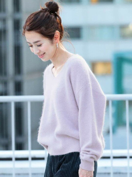 楽天市場】【SALE／30%OFF】BY∴ バックボリュームVネックニット 2 