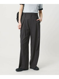 2タック ワイドパンツ 吸水速乾 防シワ ウォッシャブル BEAUTY&YOUTH UNITED ARROWS ビューティー＆ユース　ユナイテッドアローズ パンツ その他のパンツ ベージュ グレー【送料無料】[Rakuten Fashion]