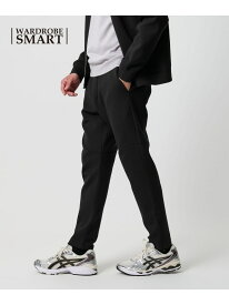 【WEB限定 WARDROBE SMART】ダブルニット イージーパンツ/セットアップ対応【抗菌・防臭】 BEAUTY&YOUTH UNITED ARROWS ビューティー＆ユース　ユナイテッドアローズ パンツ その他のパンツ グレー ブラック【送料無料】[Rakuten Fashion]
