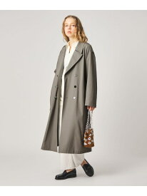 ＜Steven Alan＞コットン トレンチ コート Steven Alan ビューティー＆ユース　ユナイテッドアローズ ジャケット・アウター その他のジャケット・アウター グレー ベージュ【送料無料】[Rakuten Fashion]