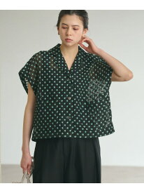 シアージャガード ショートスリーブ シャツ BEAUTY&YOUTH UNITED ARROWS ビューティー＆ユース　ユナイテッドアローズ トップス シャツ・ブラウス ブラック グレー【送料無料】[Rakuten Fashion]