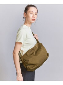 サイドギャザー ショルダーバッグ BEAUTY&YOUTH UNITED ARROWS ビューティー＆ユース　ユナイテッドアローズ バッグ ショルダーバッグ ブラック ブラウン【送料無料】[Rakuten Fashion]