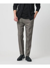 【WEB限定 WARDROBE SMART】LANATEC シャンブレー ノープリーツ パンツ BEAUTY&YOUTH UNITED ARROWS ビューティー＆ユース　ユナイテッドアローズ パンツ スラックス・ドレスパンツ グレー ネイビー【送料無料】[Rakuten Fashion]