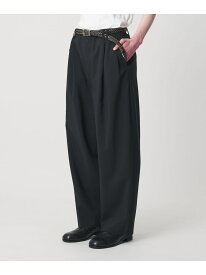 RENU TROシリーズ 2P ワイド パンツ -セットアップ対応- monkey time BEAUTY&YOUTH UNITED ARROWS ビューティー＆ユース　ユナイテッドアローズ パンツ スラックス・ドレスパンツ ベージュ グレー ブラック【送料無料】[Rakuten Fashion]